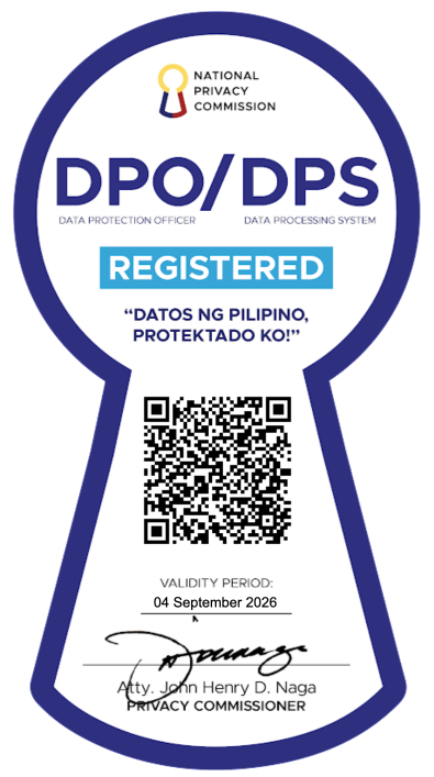 DPO Registration Certificate