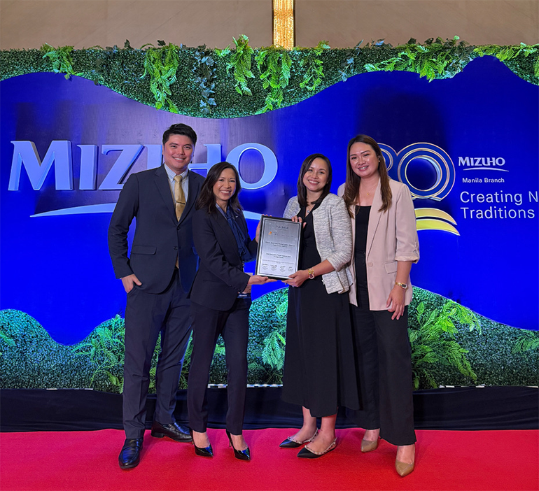 MPTC and Mizuho Bank win prestigious Trade Finance award for its cross-border deal